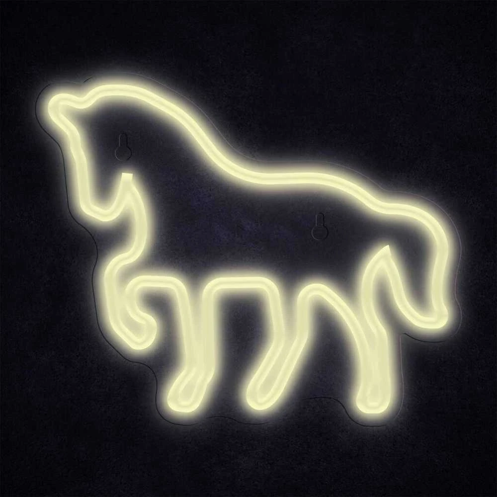 Manta SNL103WH stiliaus neoninės lempos HORSE Baltas