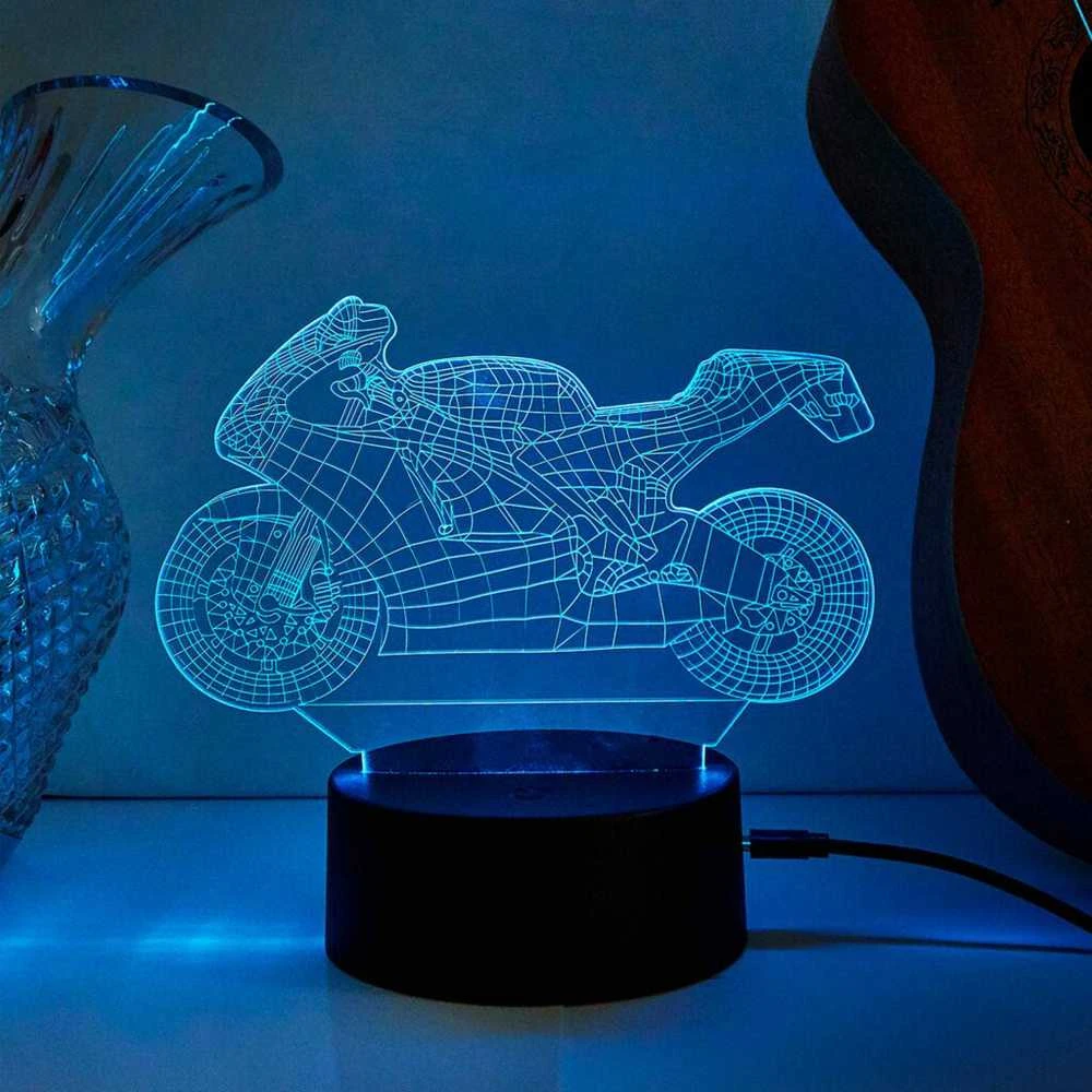 Manta SNL120RGB LED lempa, šviesos dekoracija, transporto priemonės, 1 RGB 3D