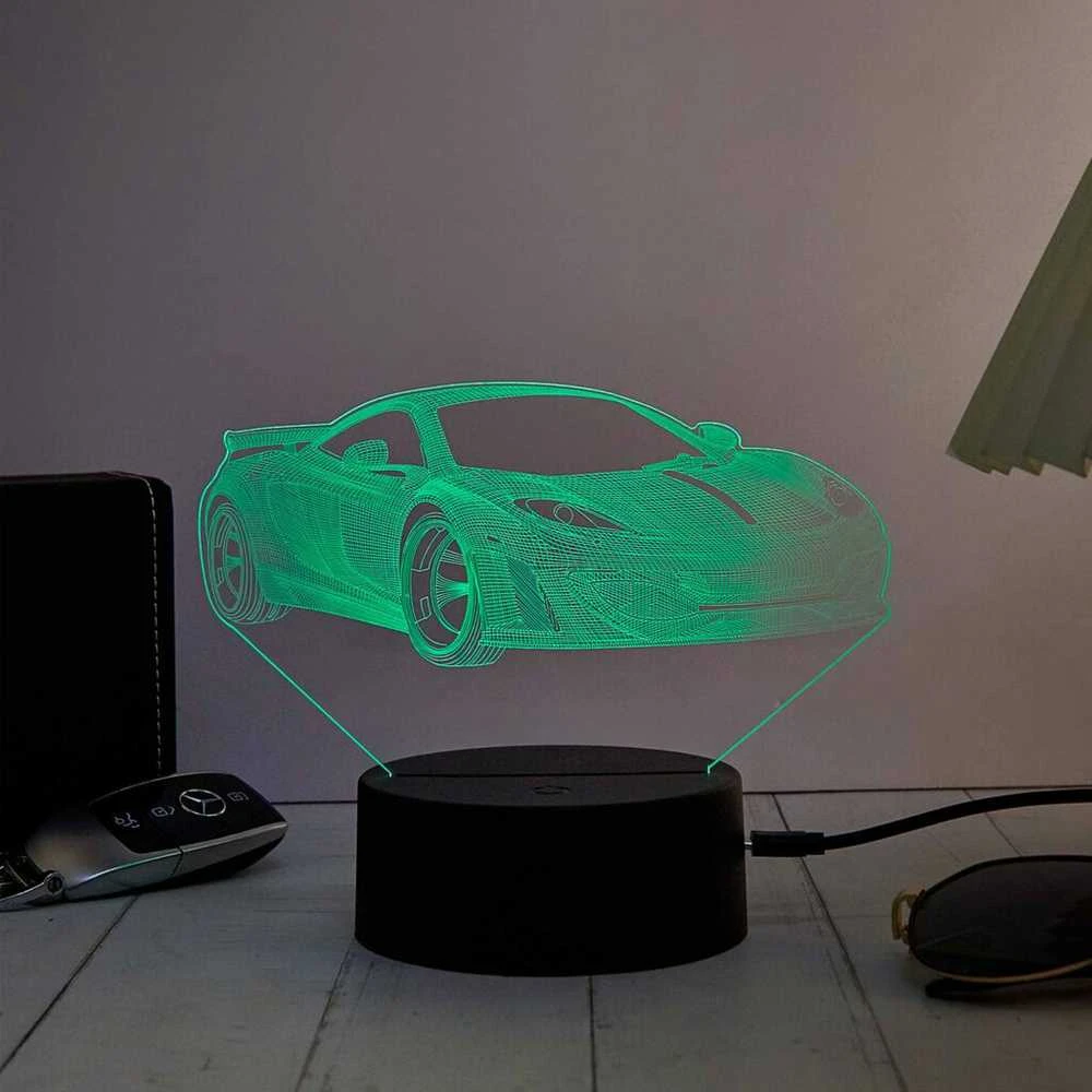 Manta SNL120RGB LED lempa, šviesos dekoracija, transporto priemonės, 1 RGB 3D