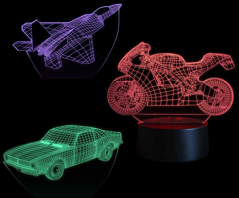 Manta SNL121RGB LED lamp Light decoration Vehicles 2 RGB 3D