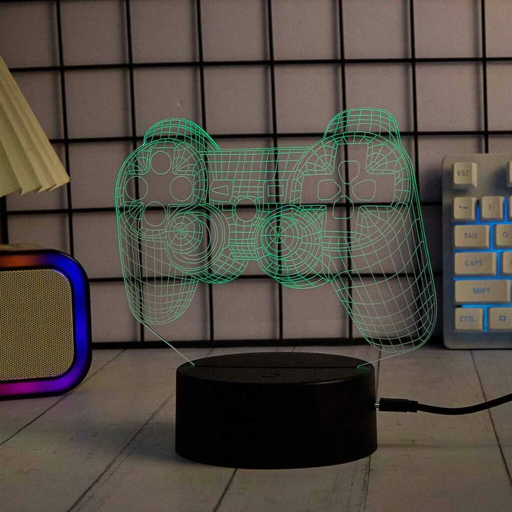 Manta SNL122RGB LED lempa, šviesos dekoracija, žaidimas 2, RGB, 3D