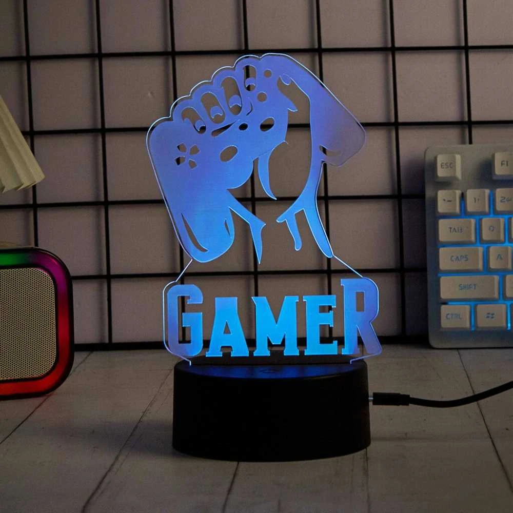 Manta SNL122RGB LED lempa, šviesos dekoracija, žaidimas 2, RGB, 3D