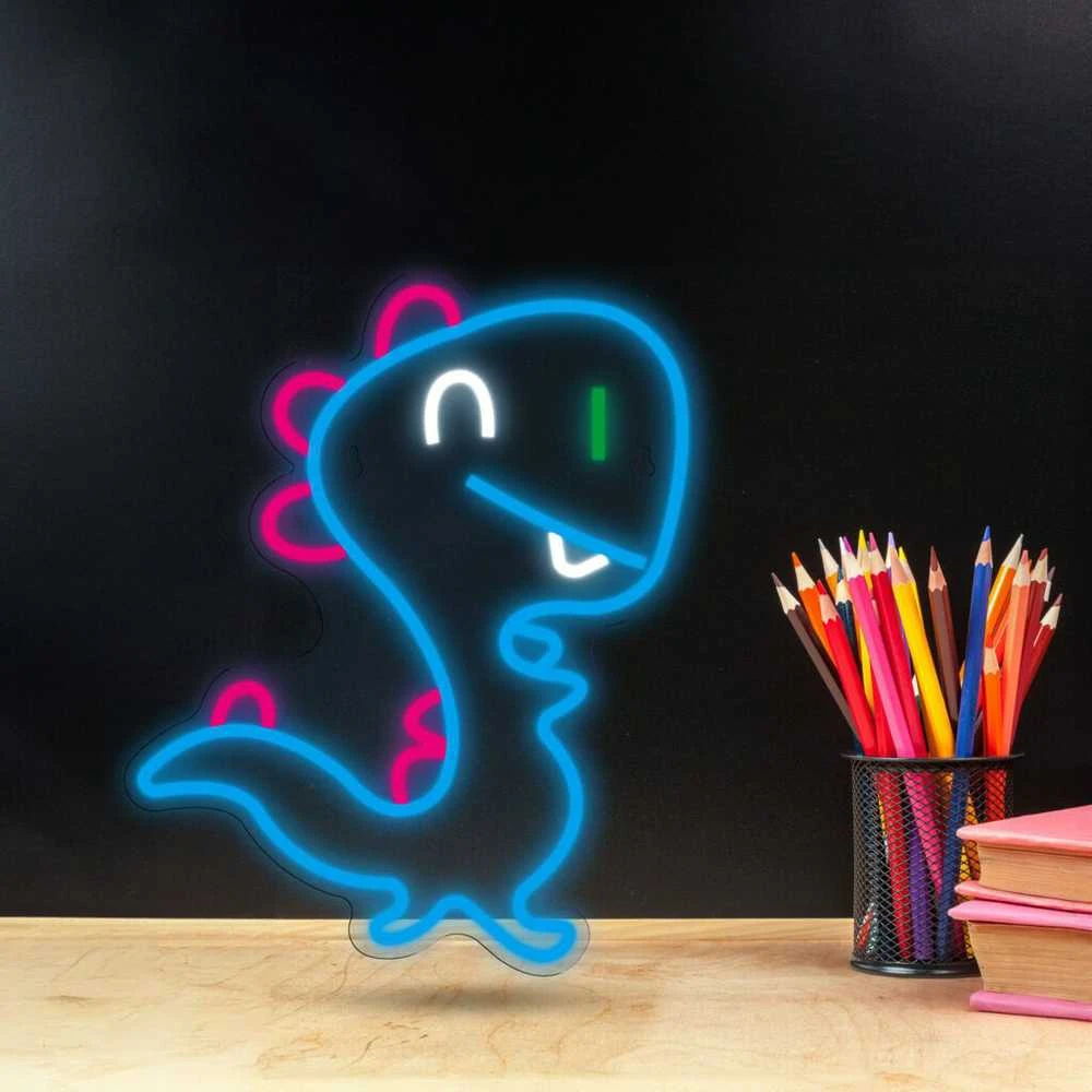 Manta SNL56MT stiliaus neoninės lemputės DINOSAUR