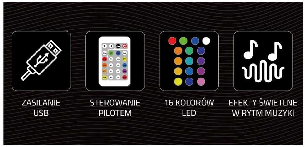 Manta SNL58RGB stiliaus neoninė lemputė FLAME