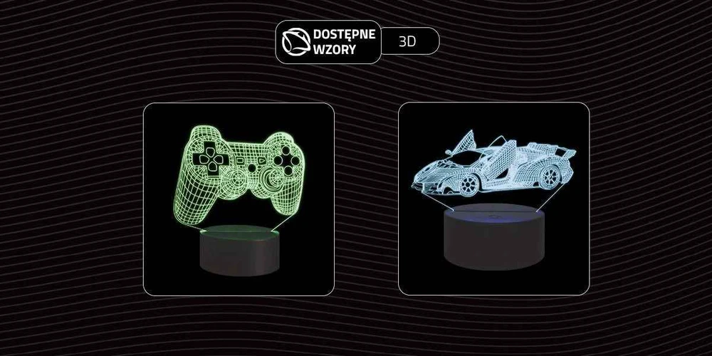 Manta SNL64RGB LED lempa, šviesos dekoracija automobiliui, 3D RGB