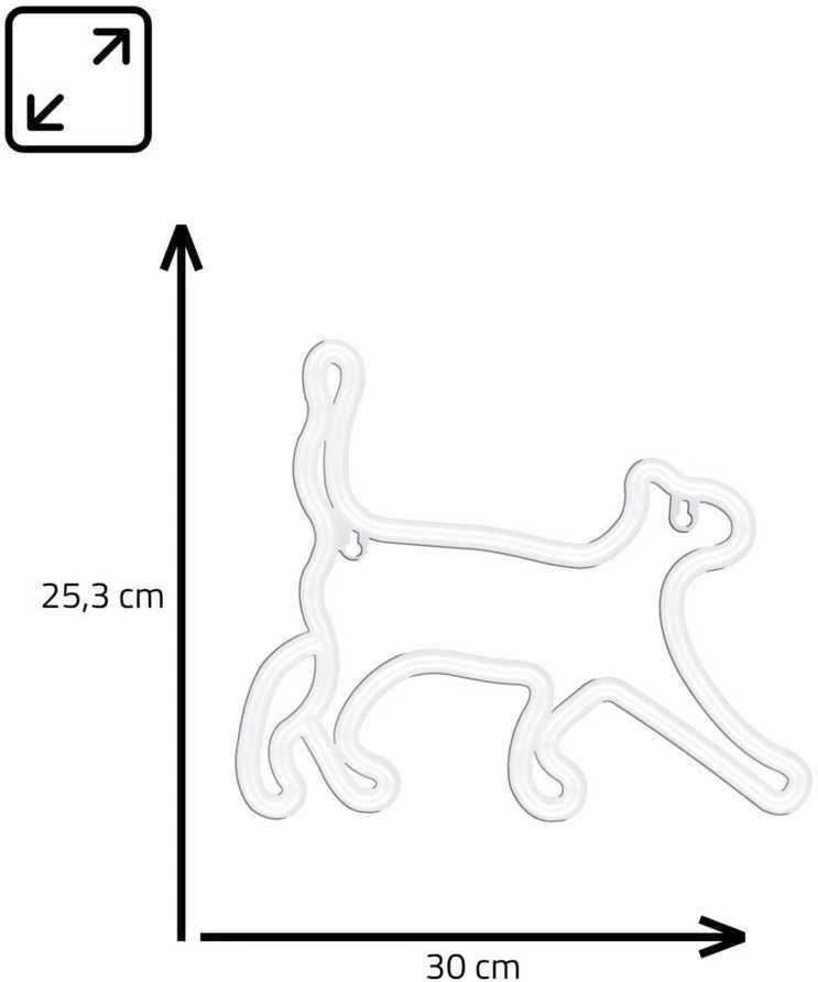 Manta SNL70WH stiliaus neoninės lemputės CAT 2 Baltas