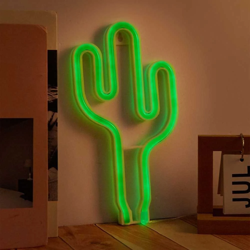Manta SNL74GN Style Neon Lights CACTUS žalias
