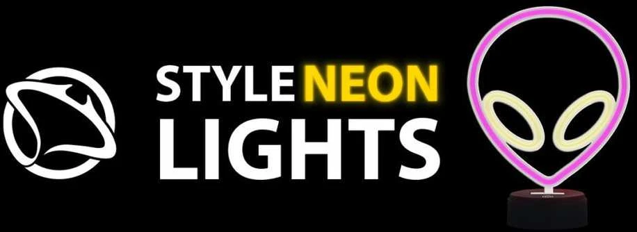 Manta SNL86PK Style Neon Lights UFO Rožinė