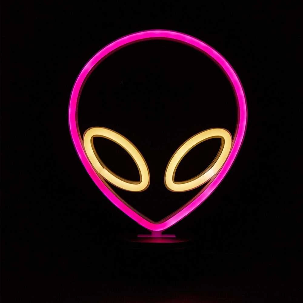 Manta SNL86PK Style Neon Lights UFO Rožinė