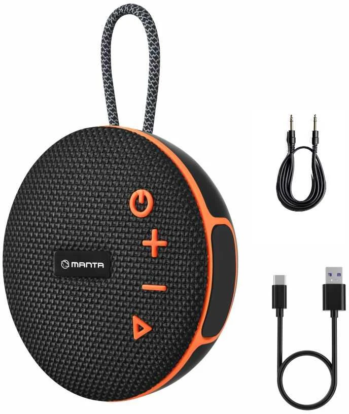 Nešiojamoji Bluetooth kolonėlė Manta SPK02GO, 15 W