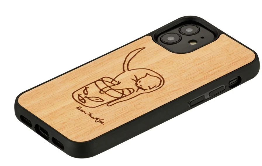 MAN Dėklas iPhone 12 mini katei su raudona žuvimi