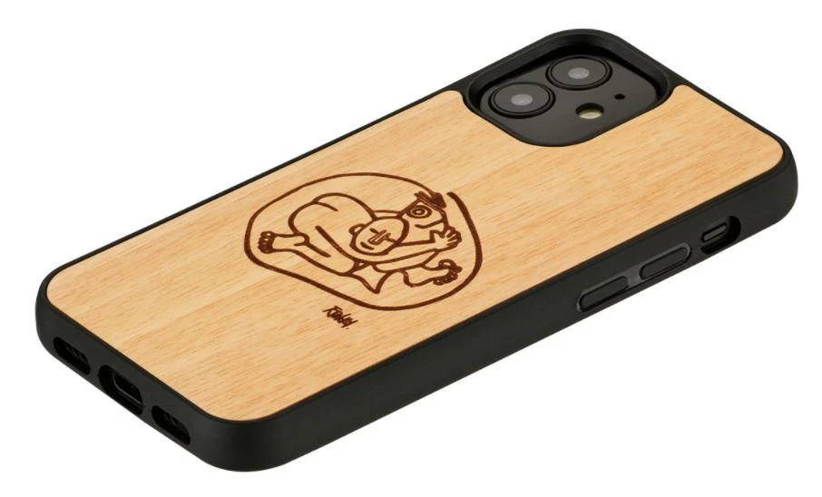 MAN&WOOD dėklas skirtas Apple iPhone 12 mini child with fish