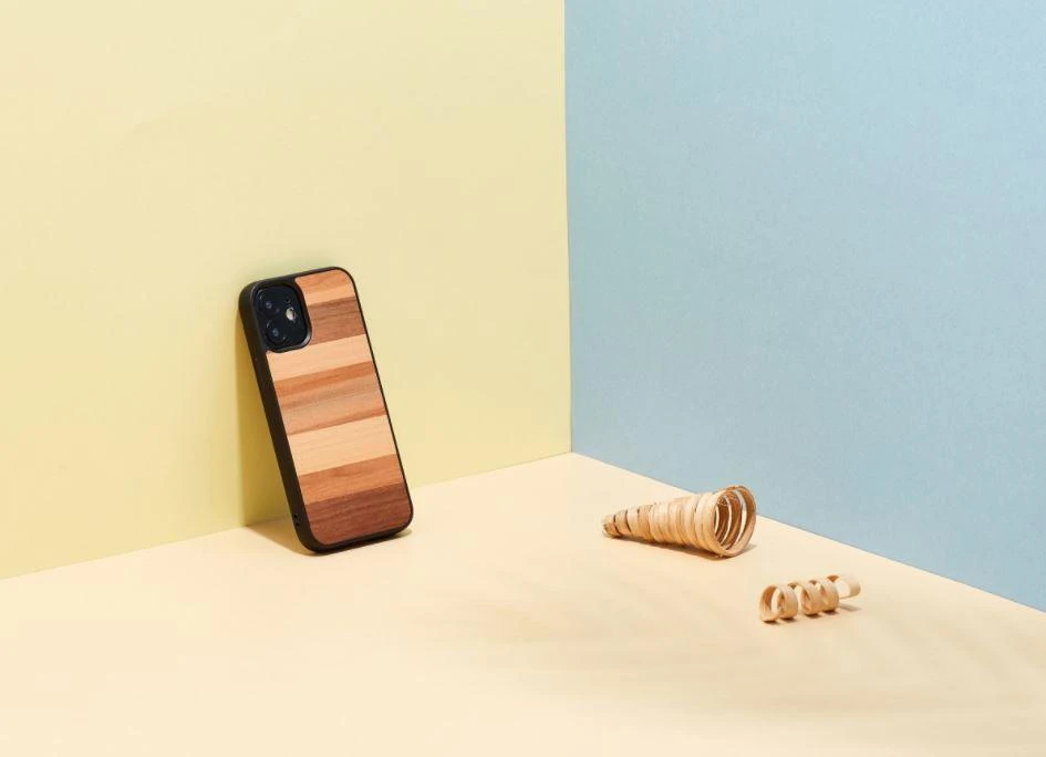 MAN Juodas dėklas iPhone 12 mini