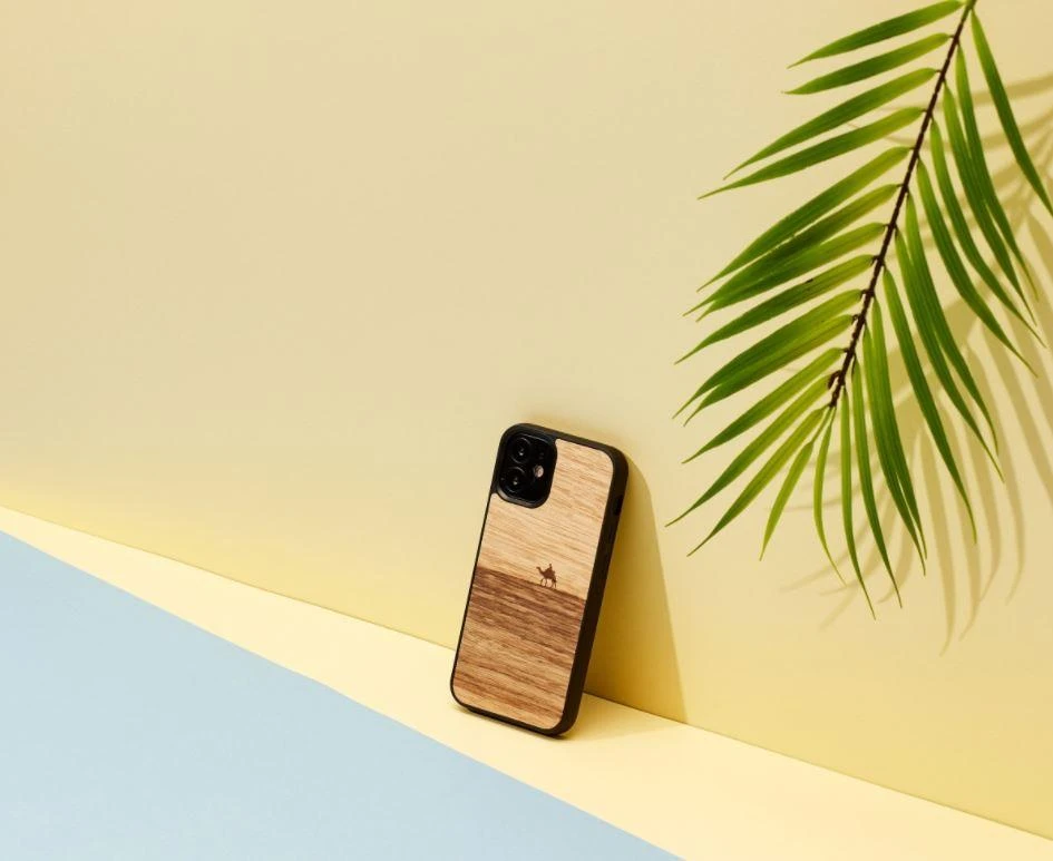 MAN Juodas dėklas iPhone 12 mini