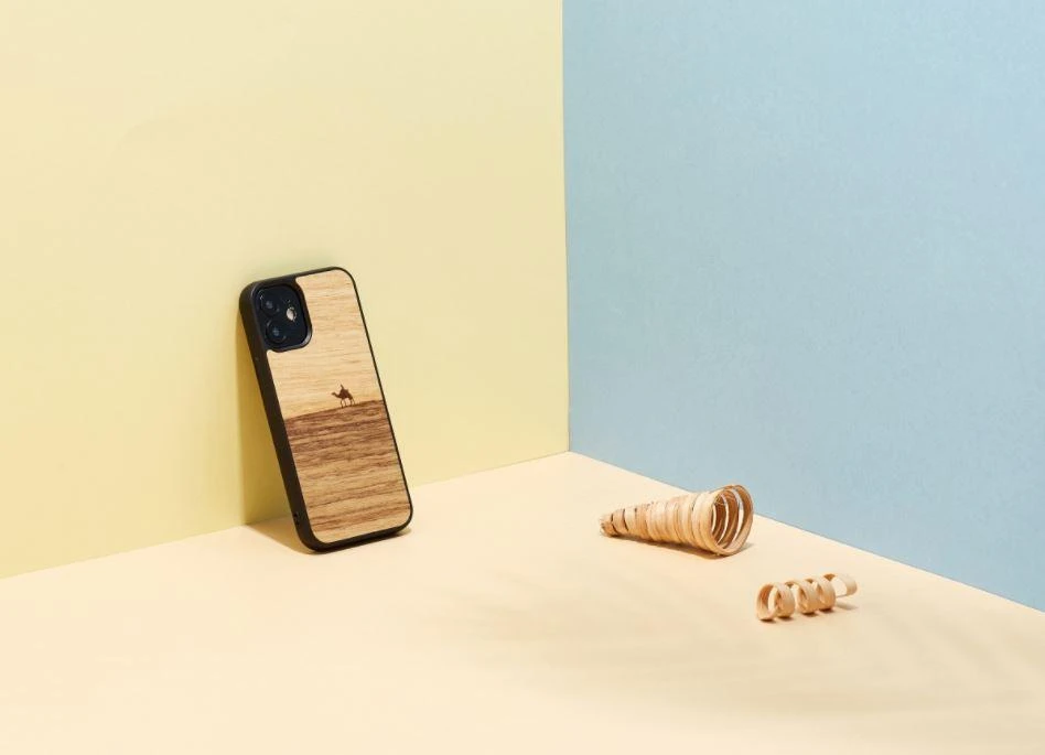 MAN Juodas dėklas iPhone 12 mini