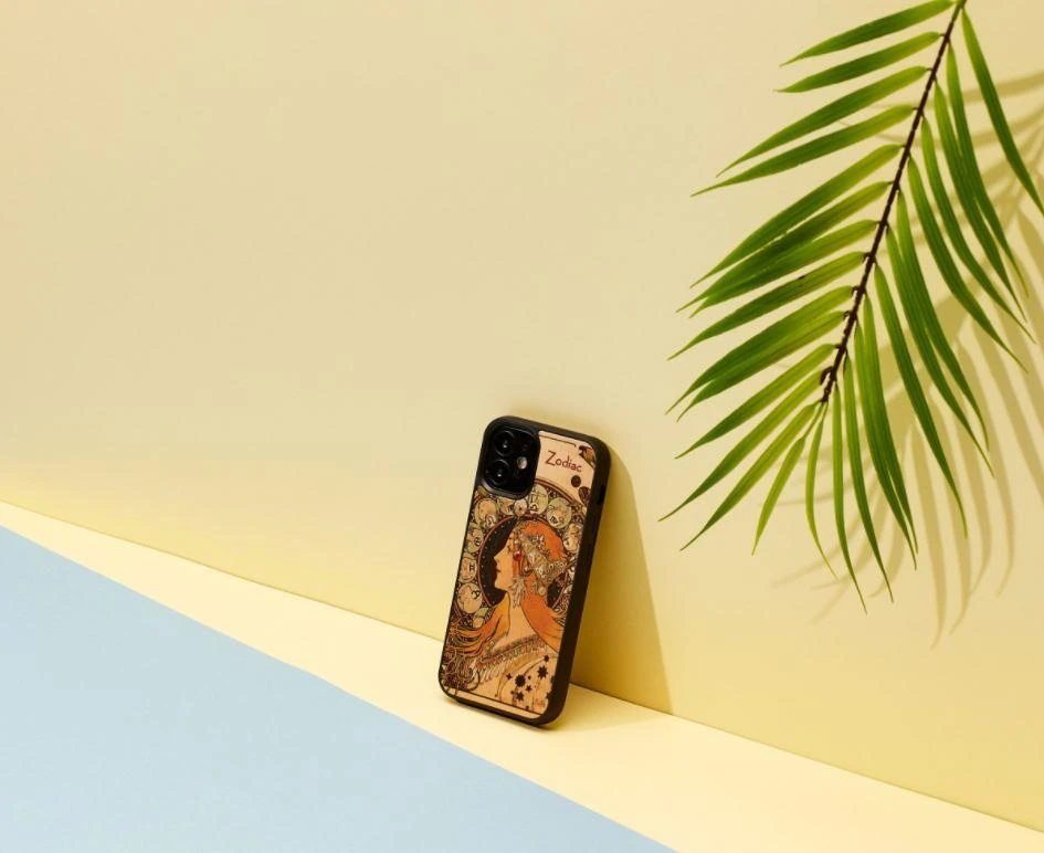 MAN Juodas dėklas iPhone 12 mini telefonui