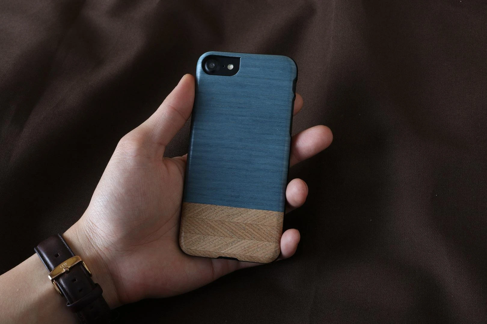 MAN Juodas telefono dėklas iPhone 7/8/SE (2020)