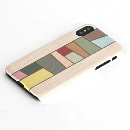Baltas telefono dėklas MAN&WOOD iPhone X/XS, Nemo