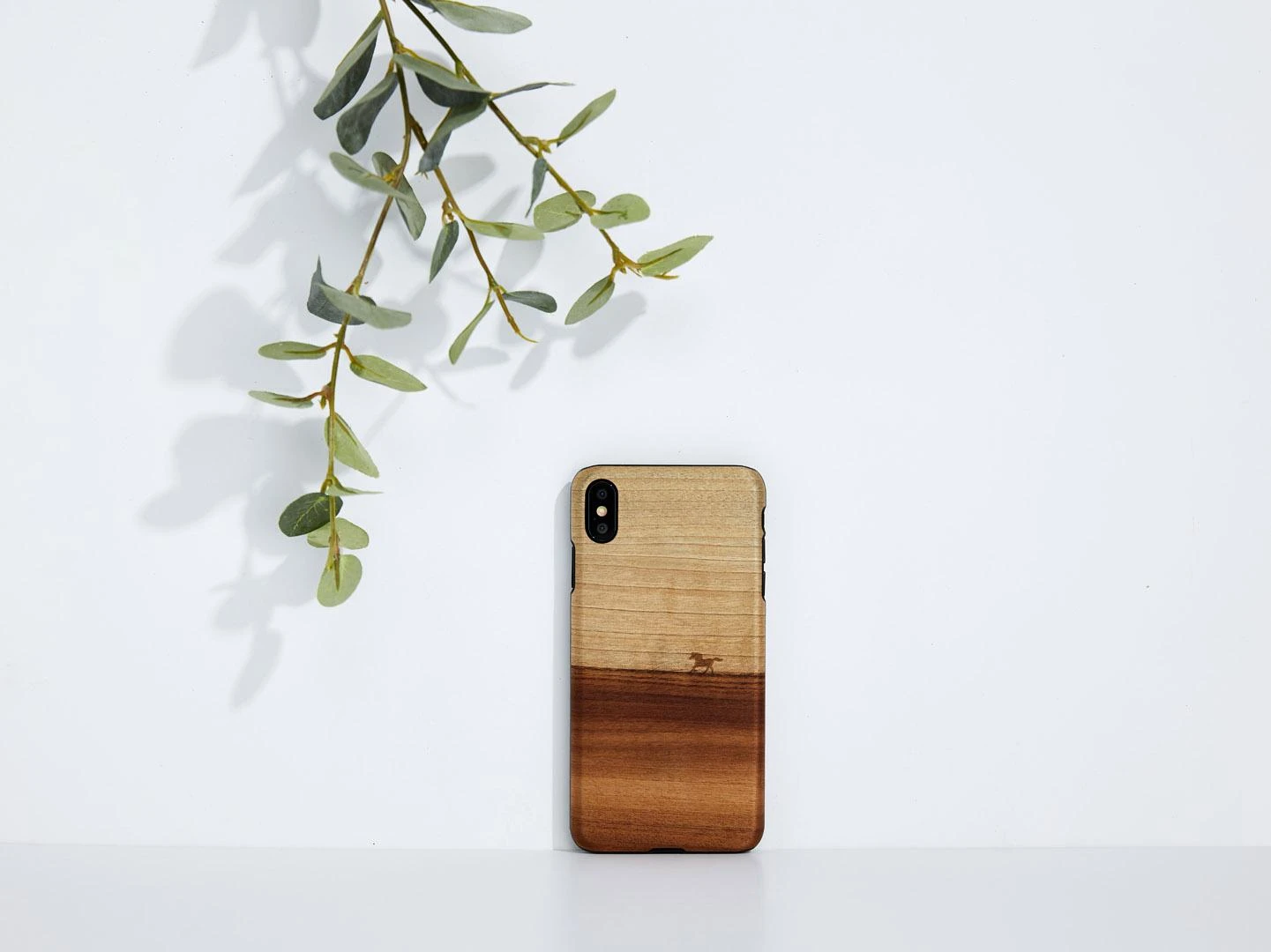 MAN Juodas telefono dėklas iPhone XS Max