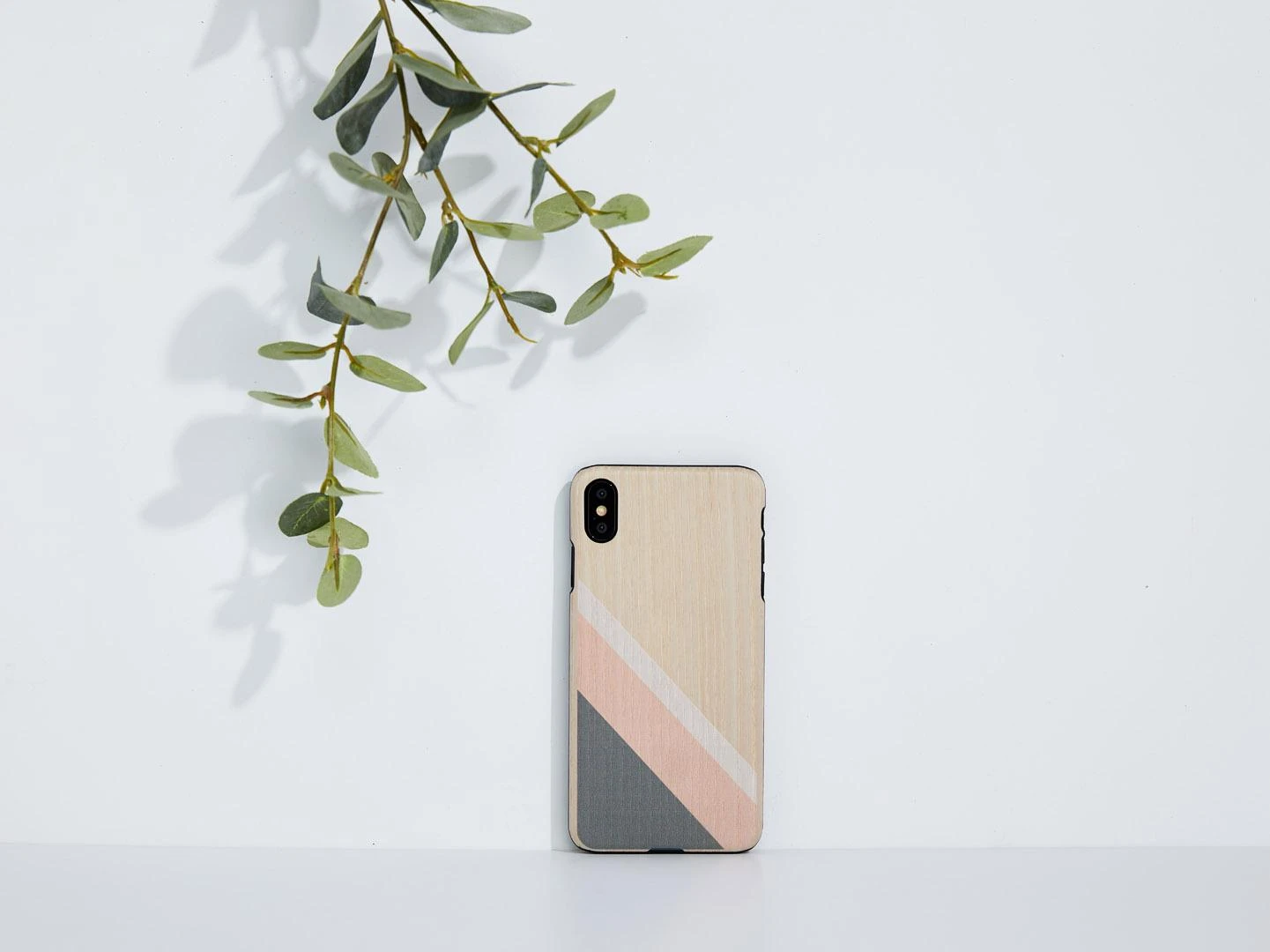MAN Rožinė Telefono dėklas iPhone XS Max, Rožinė Suit Juodas