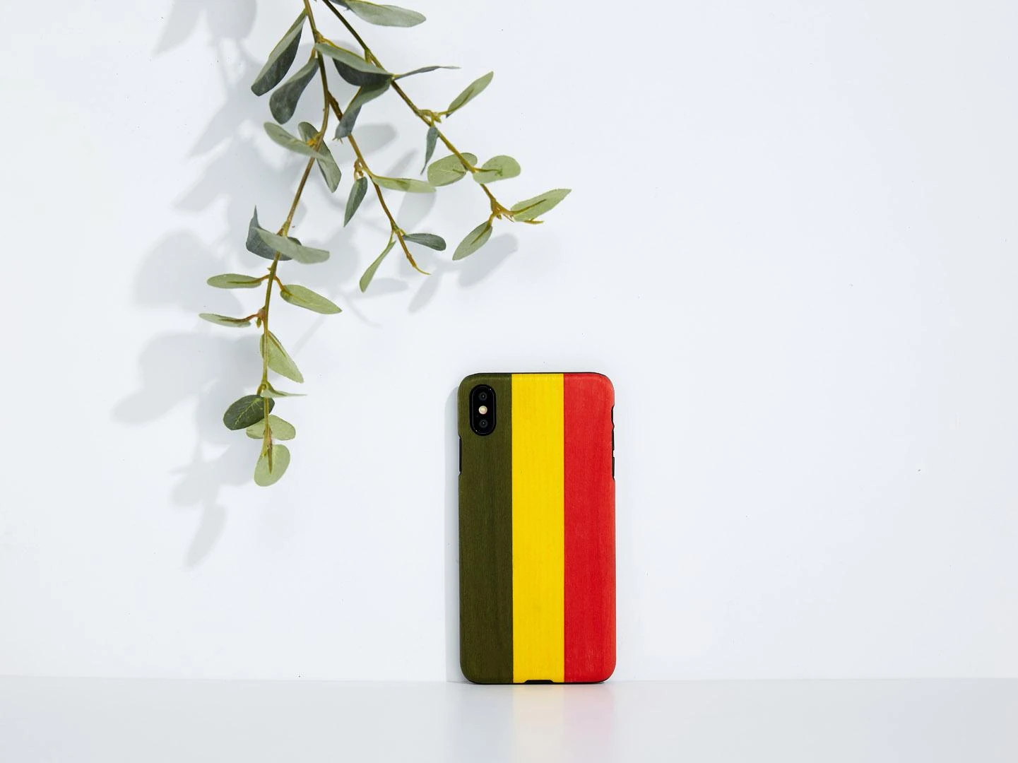 MAN Telefono dėklas iPhone XS Max, juodas „Reggae“
