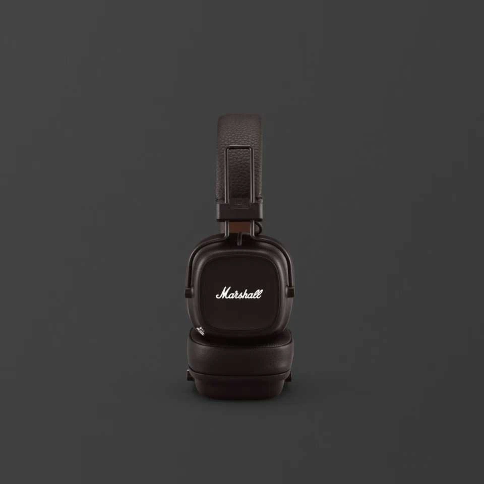 Ausinės Marshall Major IV Bluetooth, Rudos spalvos