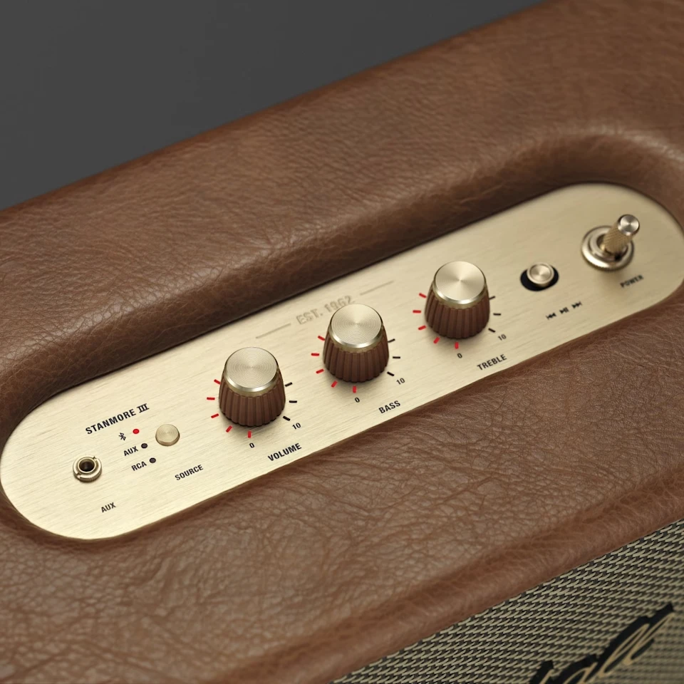 Garso kolonėlė Marshall Stanmore III Bluetooth Rudos spalvos
