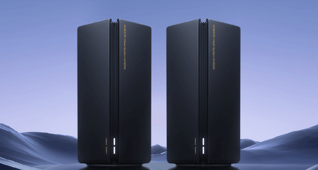 Maršrutizatorius XIAOMI Mesh System AX3000 (1vnt.), Juodos spalvos