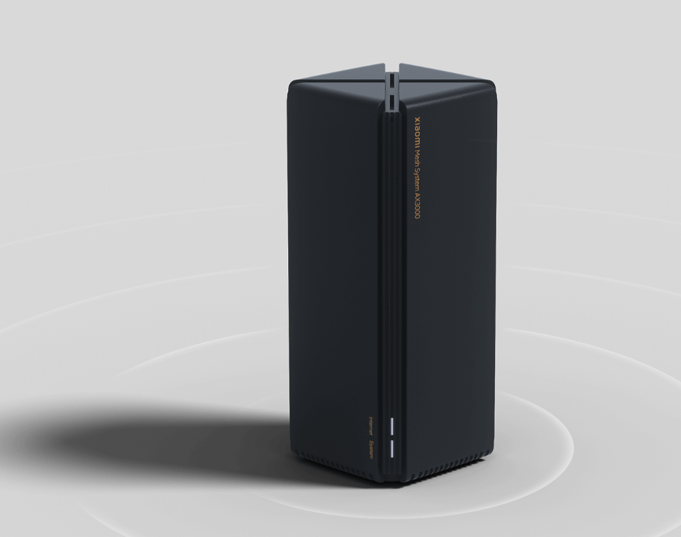 Maršrutizatorius XIAOMI Mesh System AX3000 (1vnt.), Juodos spalvos