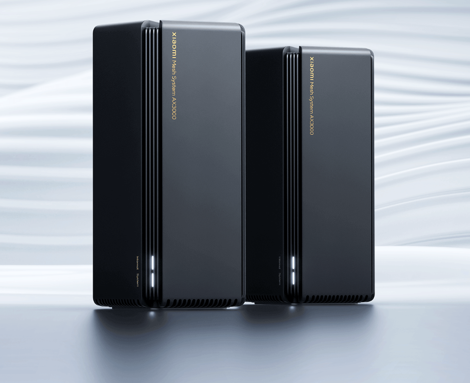 Maršrutizatorius XIAOMI Mesh System AX3000 (1vnt.), Juodos spalvos