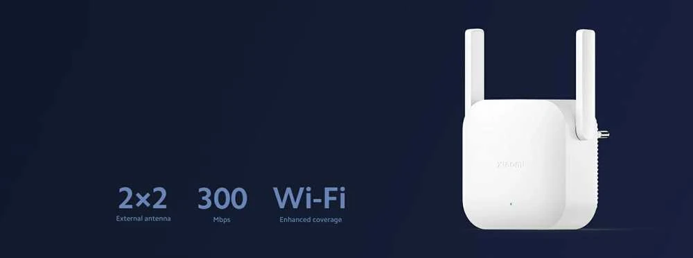 Maršrutizatorius Xiaomi | „Wi-Fi“ diapazono ilgintuvas | N300 | 802.11b | Tinklo palaikymas: Ne | MU-MiMO: Ne | Nėra mobiliojo plačiajuosčio ryšio | Antenos tipas: Išorinė
