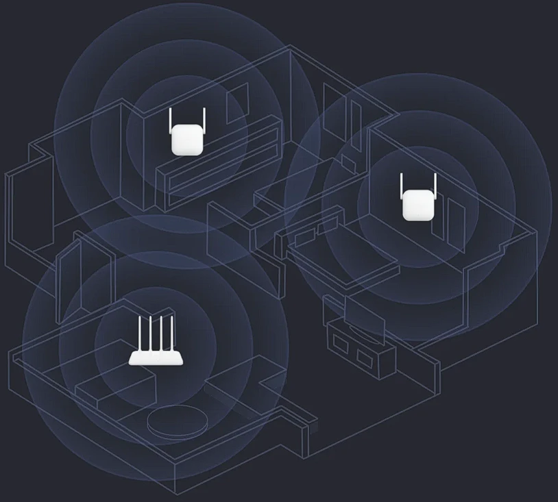 Maršrutizatorius Xiaomi | „Wi-Fi“ diapazono ilgintuvas | N300 | 802.11b | Tinklo palaikymas: Ne | MU-MiMO: Ne | Nėra mobiliojo plačiajuosčio ryšio | Antenos tipas: Išorinė