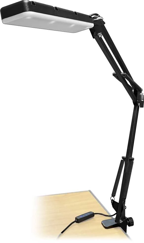 Stalo Lempa - Media-Tech MT224 5.6W LED Reguliuojama Rankena USB Juoda
