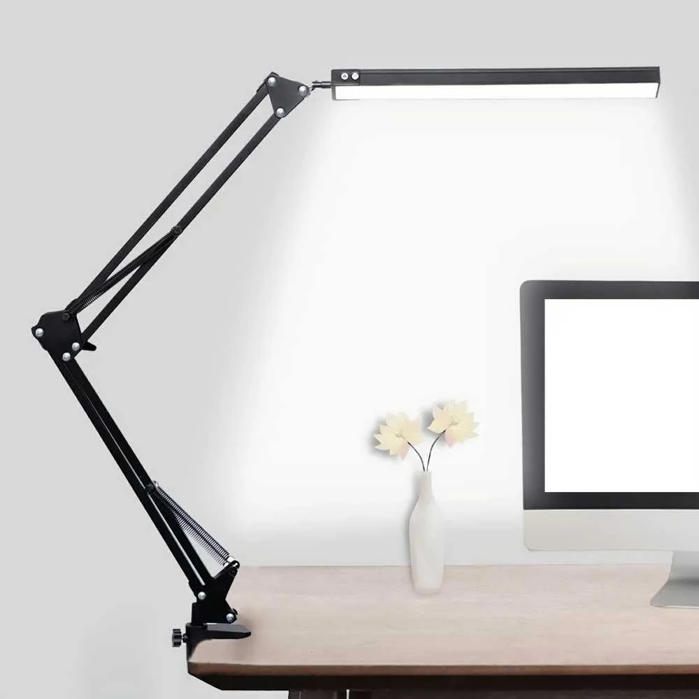 Stalo Lempa - Media-Tech MT224 5.6W LED Reguliuojama Rankena USB Juoda