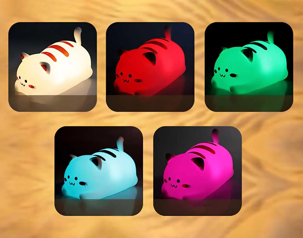 MEDIA-TECH POKKY HAPPY KITTY NIGHT LIGHT MT226