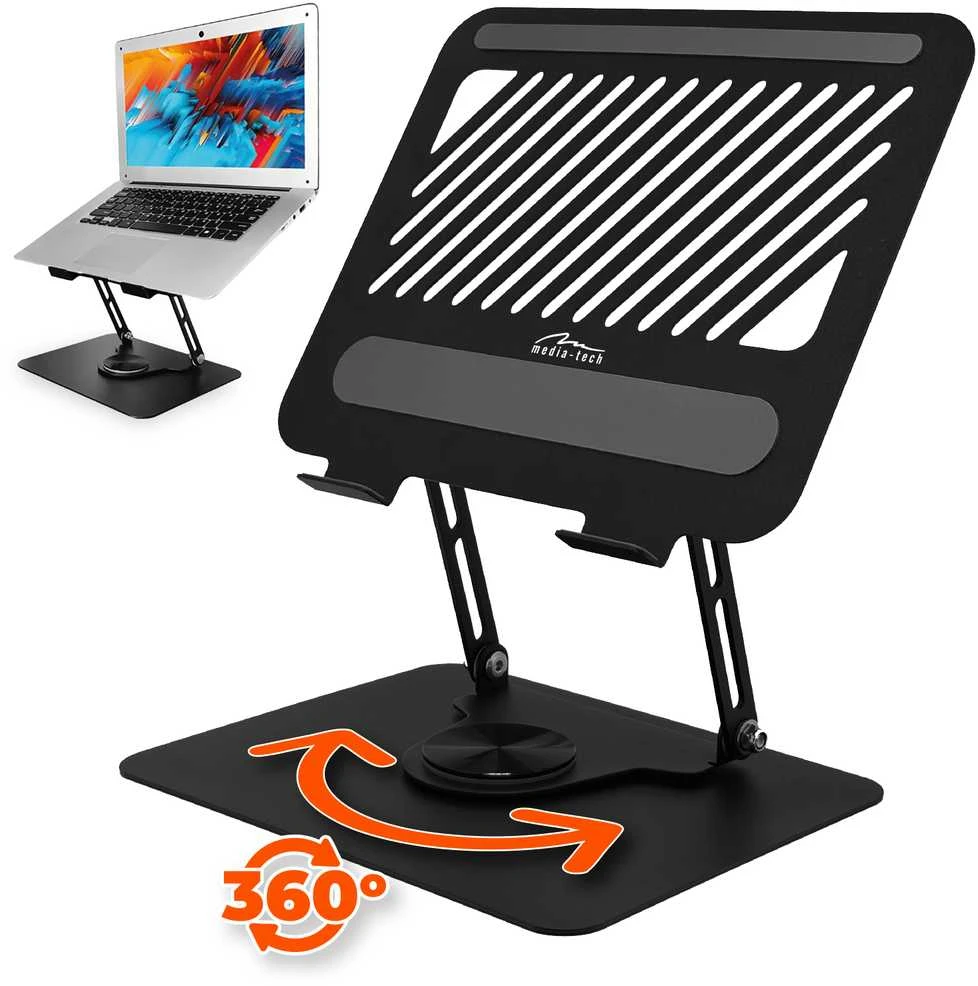 Nezatříděno Media-Tech Nešiojamas kompiuteris Stand Roto 10-17" MT2662