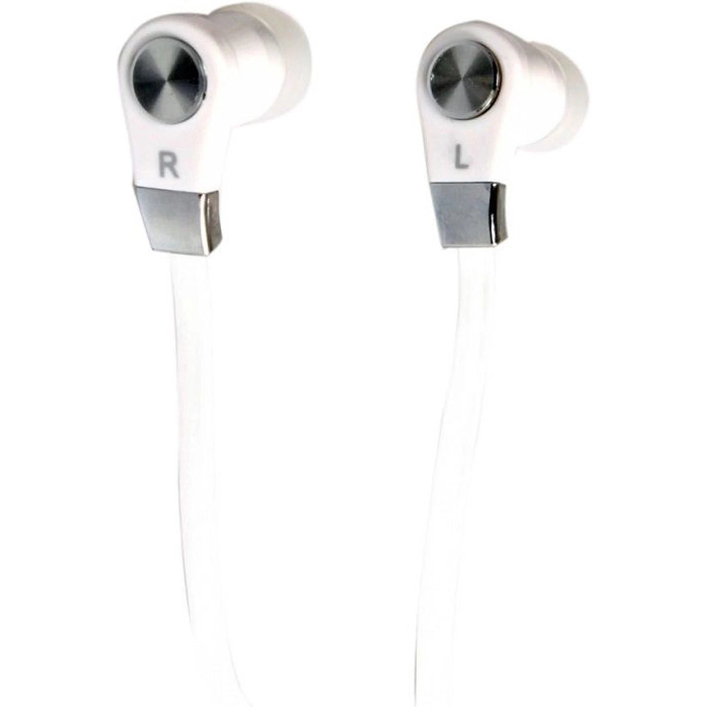 Į ausis įkišamos ausinės su mikrofonu Media-Tech Magicsound DS-2 MT3556W, baltos