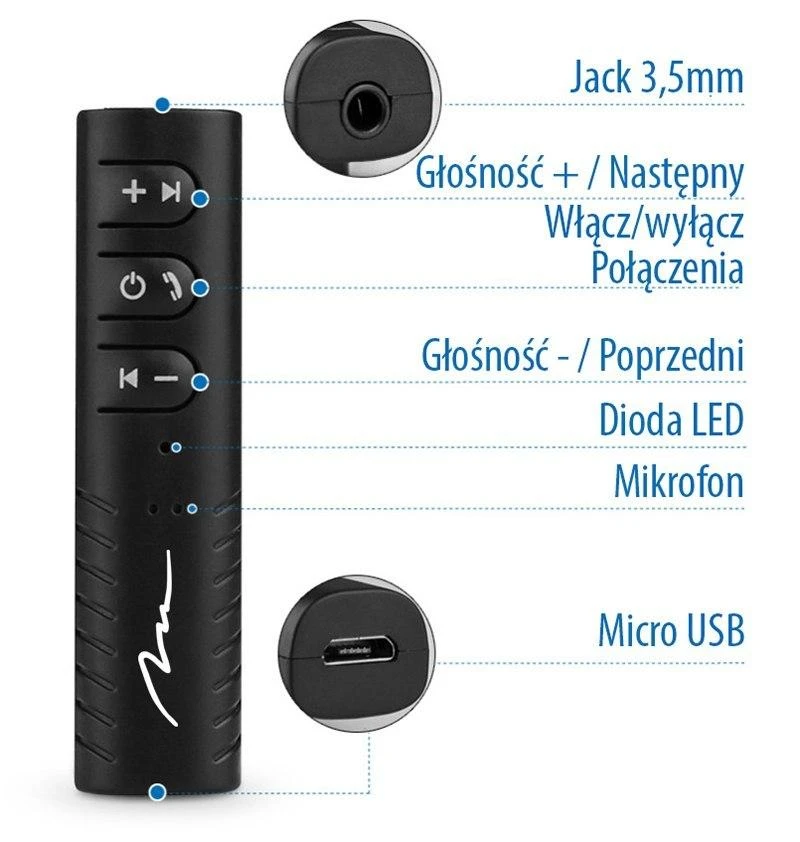 Media-Tech Bluetooth Audio Receiver MT3588