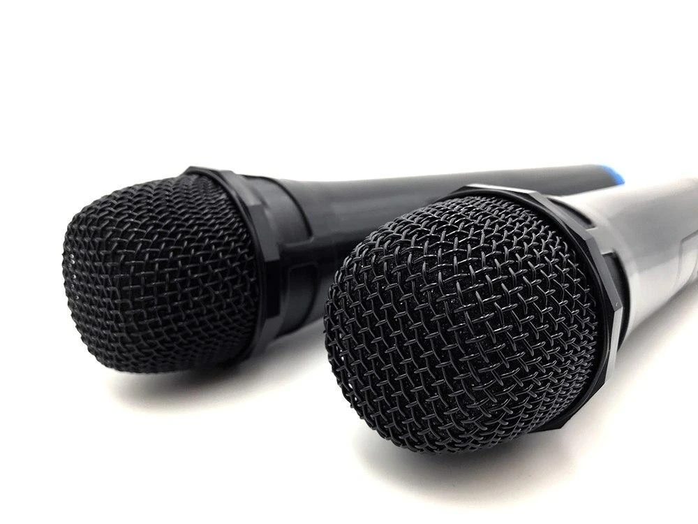 Media-Tech ACCENT PRO, du belaidžiai mikrofonai su USB imtuvu skirti karaoke kolonėlėms