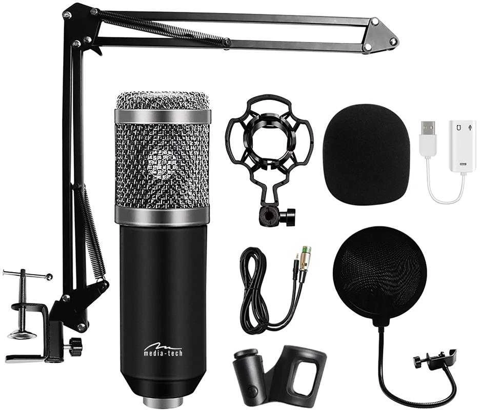 Nezatříděno Media-Tech Studijos Mikrofonas - Mėlyna Yeti MT397S
