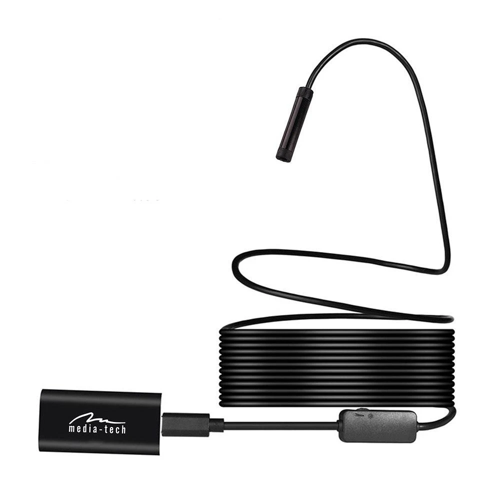 Mobilus WiFi Endoskopas Media-Tech WIFI ENDOSCOPE MT4099, 5m, HD 720p, 6x LED light, IP67