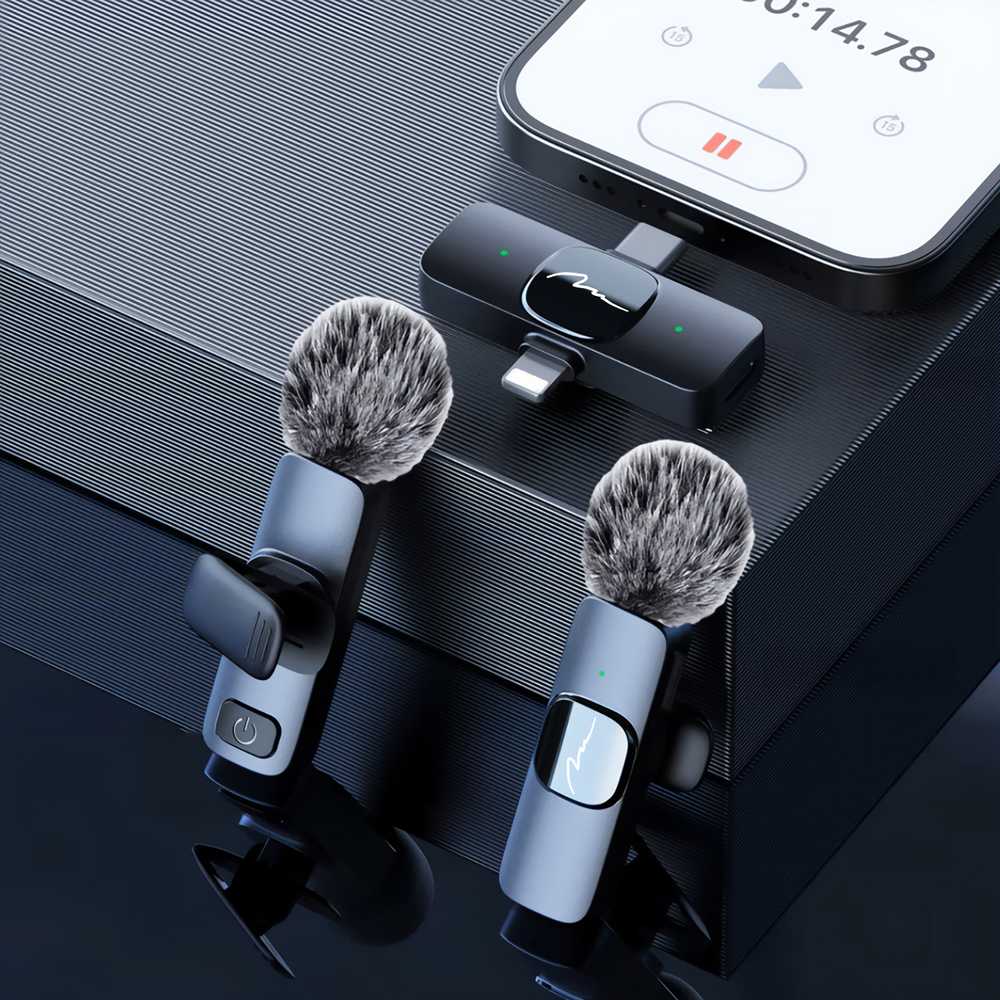 Media tech prisegamas mikrofonų komplektas Micro-Mic Duo MT416