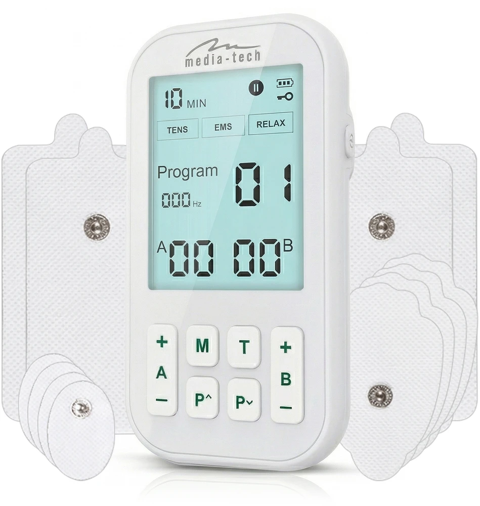 Media-Tech MT6543 TENS/EMS fizioterapinis masažuoklis