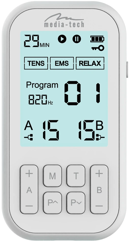 Media-Tech MT6543 TENS/EMS fizioterapinis masažuoklis