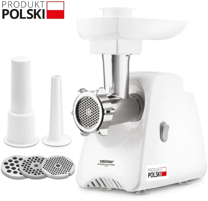 Mėsmalė - Zelmer ZMM5801P 2200 W Baltas