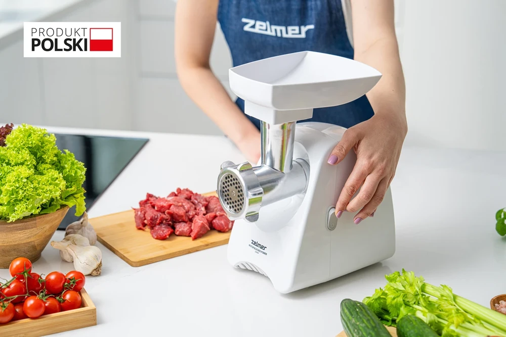 Mėsmalė - Zelmer ZMM5801P 2200 W Baltas