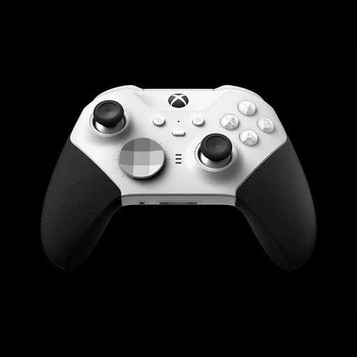 Žaidimų pultas Microsoft Xbox Elite Wireless Series 2 – Core Juodas, Baltas Bluetooth/USB Gamepad Analogue / Digital PC, Xbox One