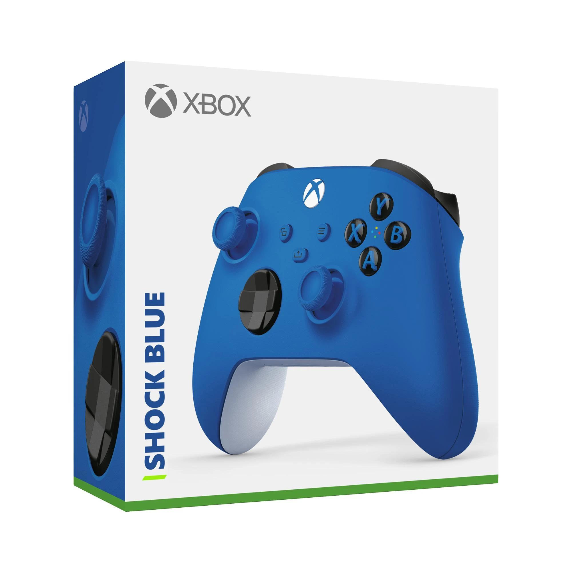 „Microsoft XBOX“ belaidis valdiklis „Mėlyna“ „Bluetooth“ / USB žaidimų pultas Analoginis / skaitmeninis „XBOX One“, „XBOX One S“, „XBOX One X“
