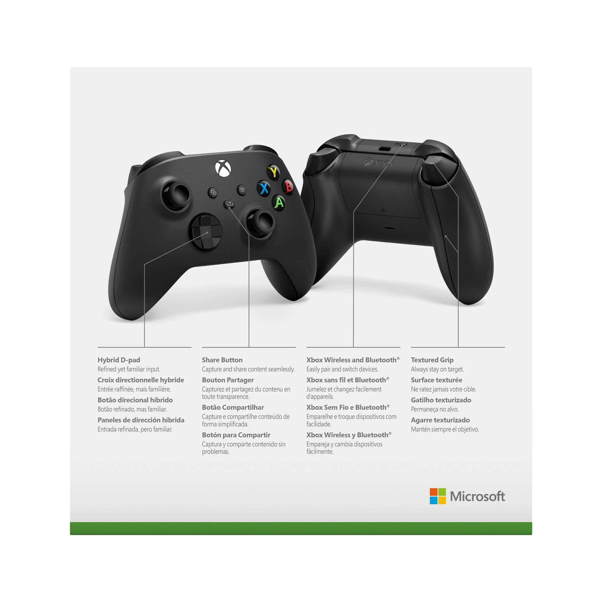 Microsoft XBOX Series belaidis valdiklis (Carbon Juodas)