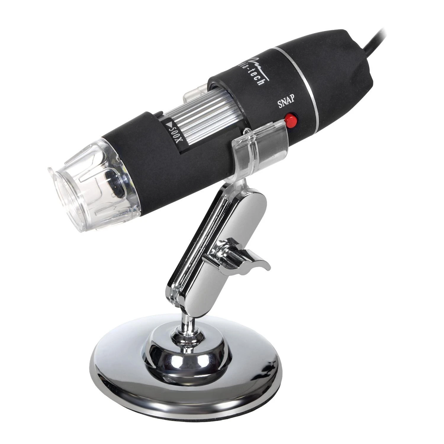 Universalus skaitmeninis Mikroskopas jungiamas prie kompiuterio Media-Tech MICROSCOPE USB 500X MT4096